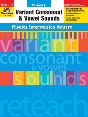 cover image of Variant Consonant and Vowel Sounds
